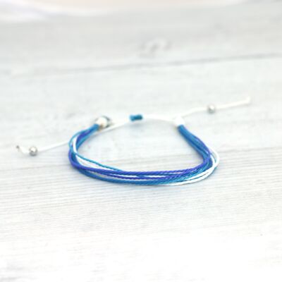 Malibu Surf Bracelet - Blue + Navy
