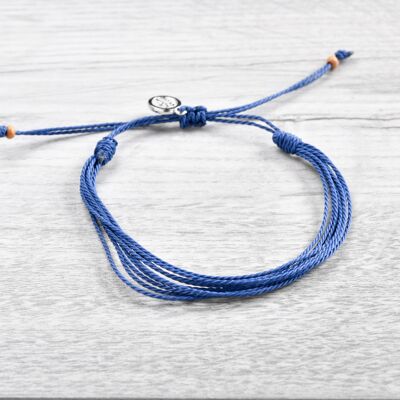 Malibu Surf Bracelet - Navy Blue