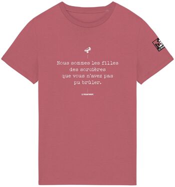 T-shirt Bio militant “les filles des sorcières” 8