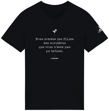 T-shirt Bio militant “les filles des sorcières” 20