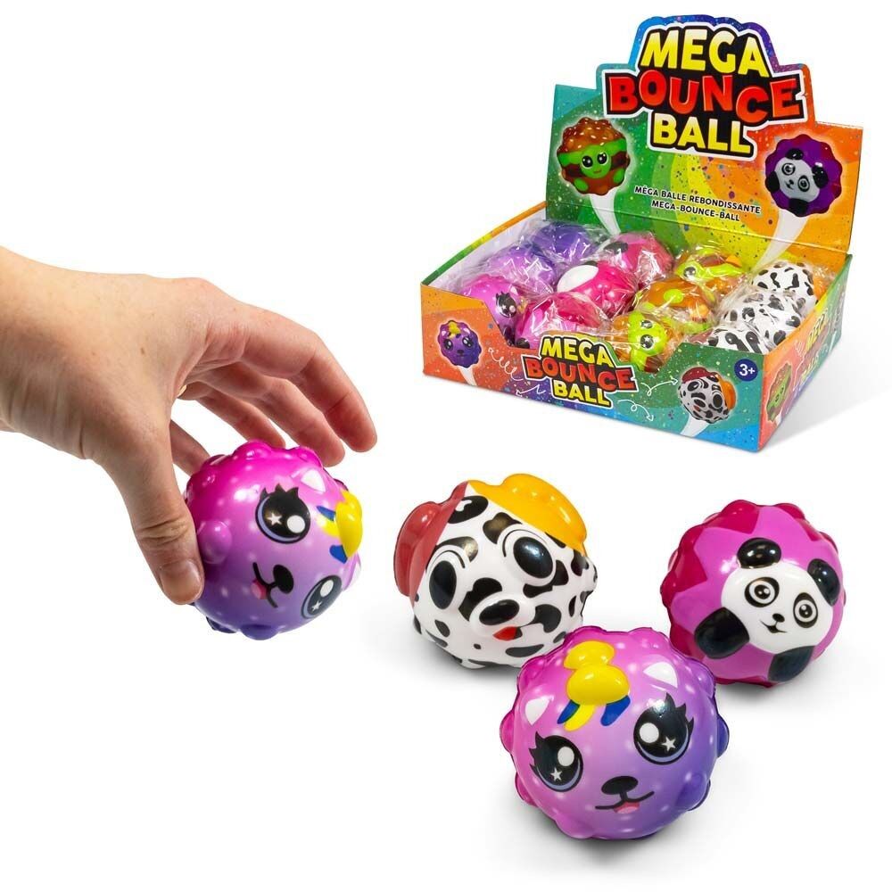 Animal High Bounce Ball, hochspringender Ball zum Spielen & Sammeln