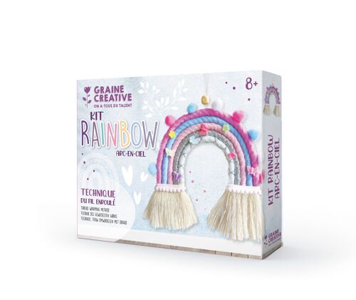 KIT ARC EN CIEL COLORE ART DU FIL ENFANT