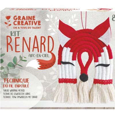 KIT ARC EN CIEL RENARD ART DU FIL ENFANT