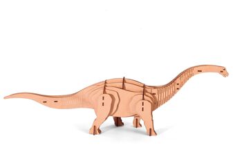 MAQUETTE BOIS 3D DIPLODOCUS 38 PCES 4