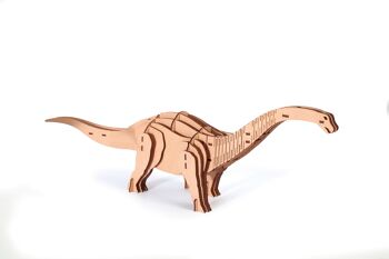 MAQUETTE BOIS 3D DIPLODOCUS 38 PCES 7