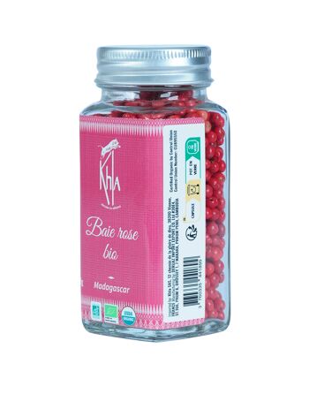 Baies roses biologique - 30g - Pot 1