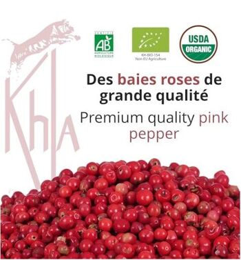 Baies roses biologique - 30g - Pot 2