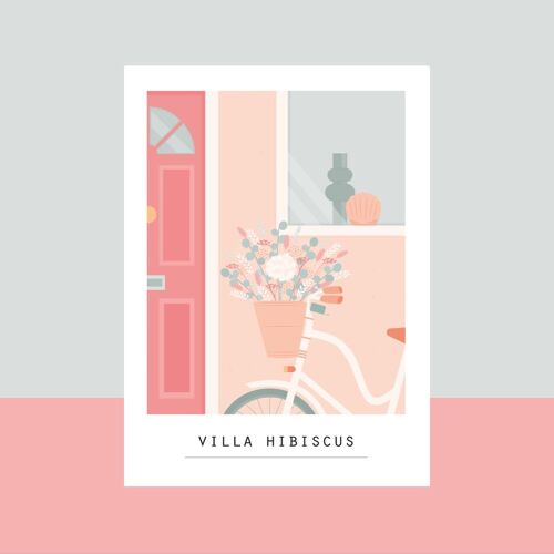 Carte postale Villa Hibiscus