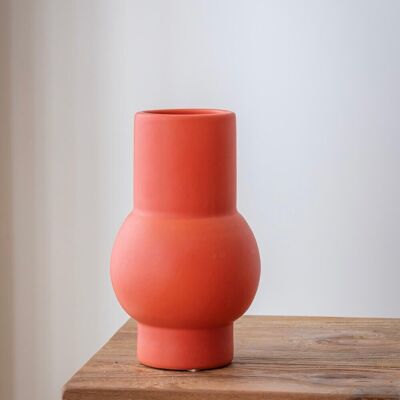 Lindo Orange Vase