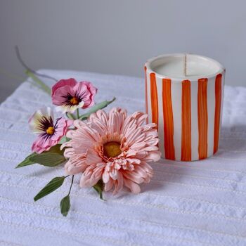 Coffret lueur florale orange 3