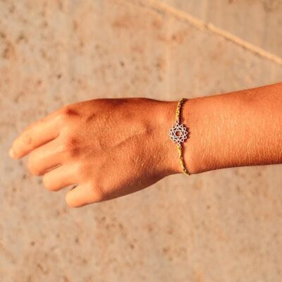 Heart Chakra Handmade Bracelet