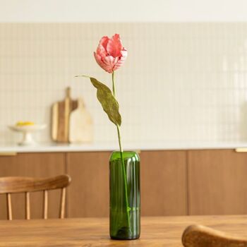 Tulipe en papier rose 8