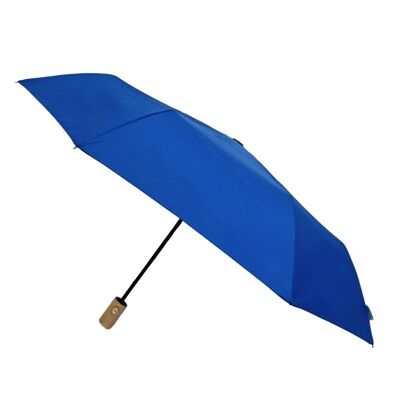 Ombrello Ecologico Compatto Automatico Blu Denim - PET riciclato