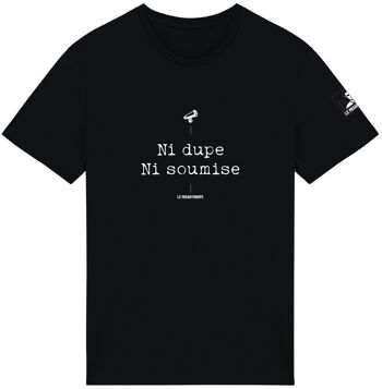 T-shirt Bio militant "Ni dupe, Ni soumise" 5
