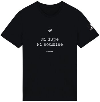 T-shirt Bio militant "Ni dupe, Ni soumise" 9