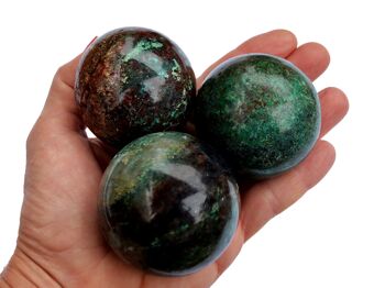 Pierre Sphère Chrysocolle (40mm - 65mm) 6