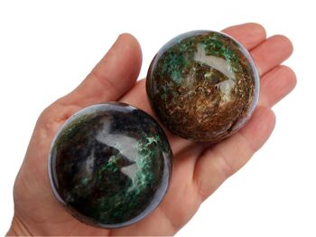 Pierre Sphère Chrysocolle (40mm - 65mm) 9