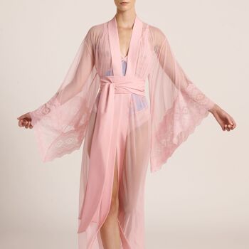 Pink Tulle Kimono 3