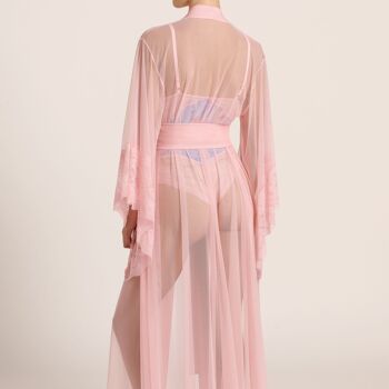 Pink Tulle Kimono 4