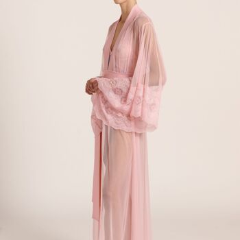 Pink Tulle Kimono 5