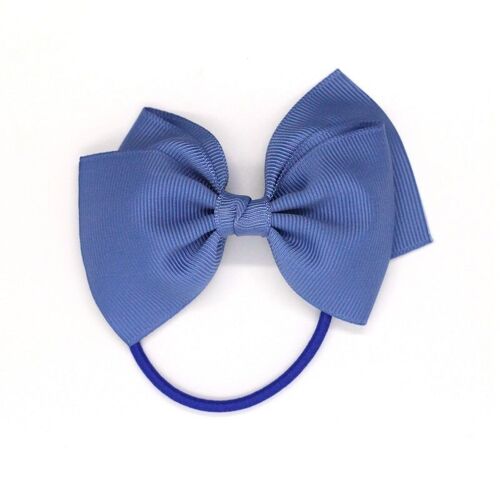 Medium Bow Elastic - Smoke Blue