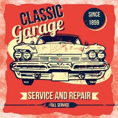 Tableau 3D CLASSIC GARAGE