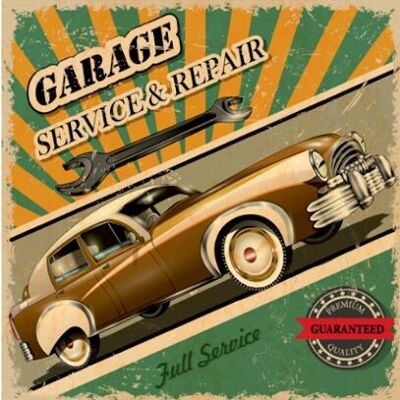 3D-Malerei GARAGE FULL SERVICE