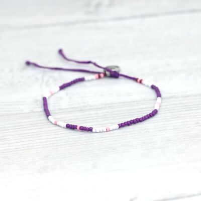 Cali Surf Anklet - Purple