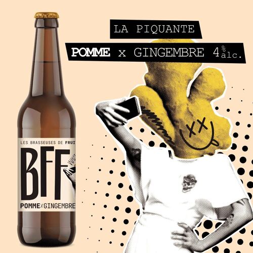 BFF HARD CIDER GINGEMBRE 33cL