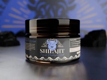 Résine Shilajit 30g - Shilajit himalayen 100% pur - Acide fulvique 1