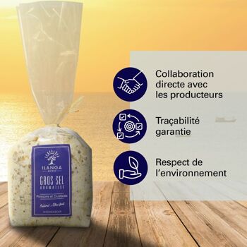 Gros Sel pour Poissons et Crustacés 500g 6