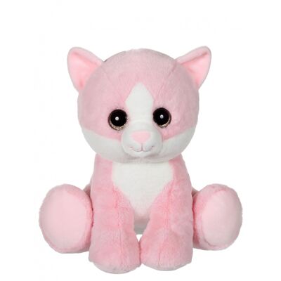 Puppy Eyes Pets Color gato rosa - 22 cm