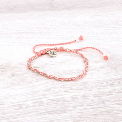 Ibiza Handmade Bracelet - Coral