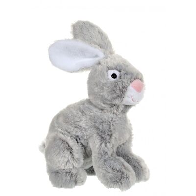 Conejo flameado gris - 25 cm