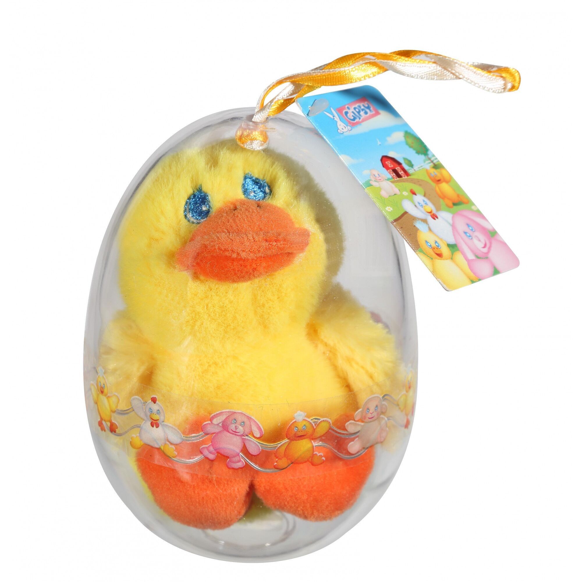 Little duck henhouse egg - 12 cm