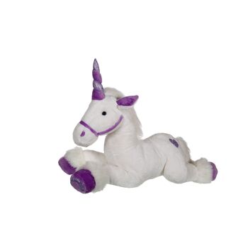 Licorne violette - 80 cm 1