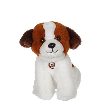 Perros Mimi perro sonoro blanco y marrón - 18 cm