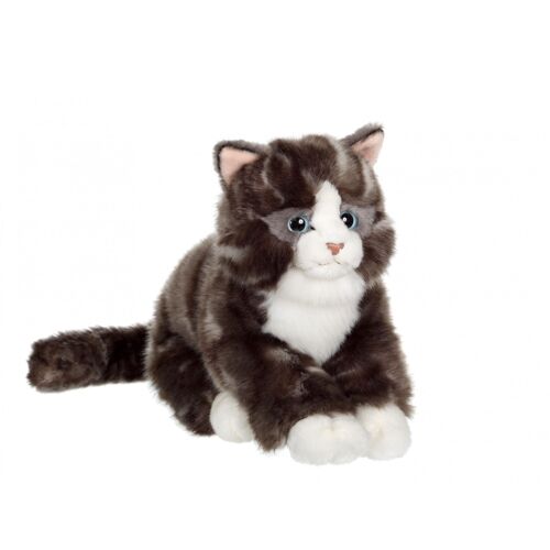 Chat Mimiz gris - 28 cm