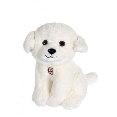 Perros Mimi perro sonoro blanco - 18 cm