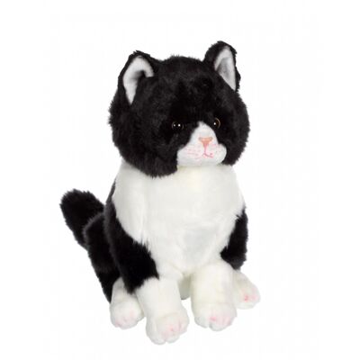 Katze Großer schwarzer Kater - 33 cm