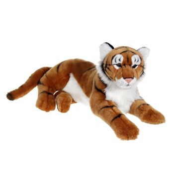 Fauve allongé tigre brun - 60 cm 1