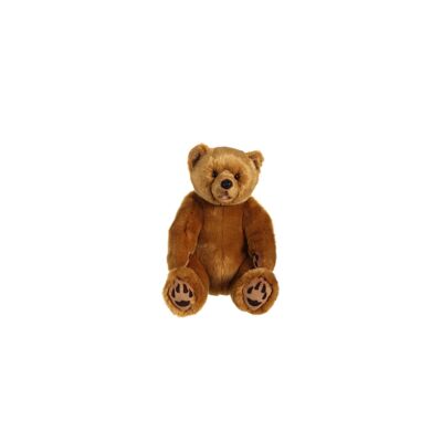 Sitzender Grizzlybär Honig - 42 cm