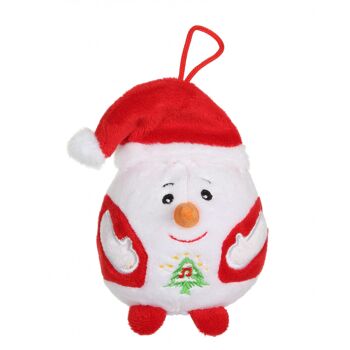 Bonhomme de neige - Bouille de Noël sonore 13 cm 1