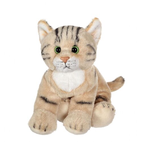 Chat Floppikitty - beige 22 cm