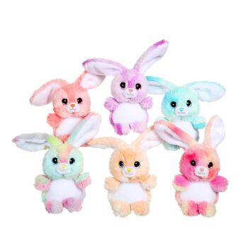 Lapin cloudy 15 cm - violet 2