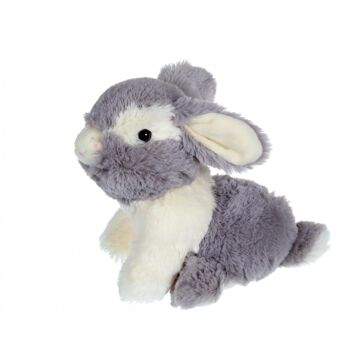 Les Pakidoo sonores 15 cm - lapin gris 1