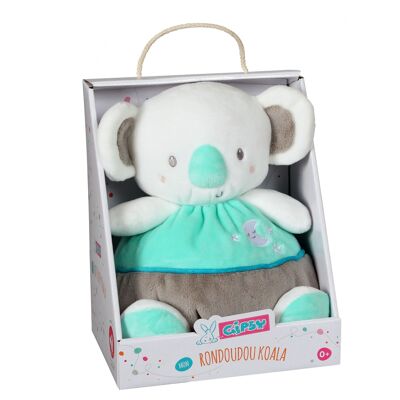 Mi peluche Koala verde y blanco - caja regalo