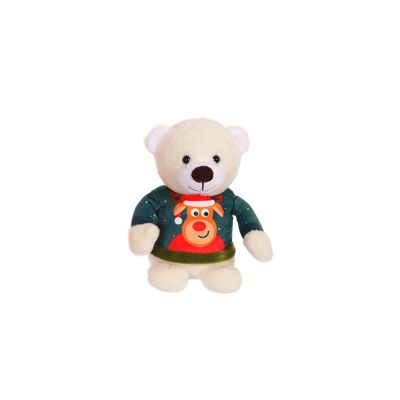 Friends “Ugly Sweater”, Oso Jersey Verde 15 cm