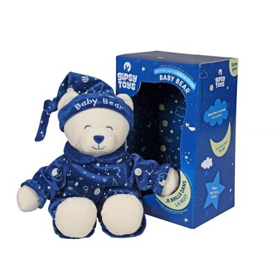 Babybär leuchtet im Dunkeln – Plüsch, verkauft in Geschenkbox