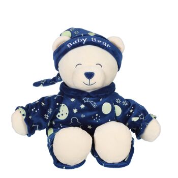 Ours Baby Bear Glow In The Dark - Peluche vendue en boîte cadeau 2